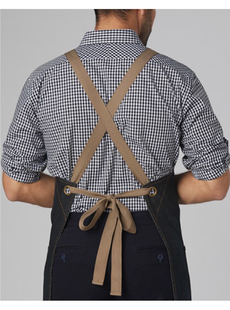 AP09 East Village Denim Bib Apron